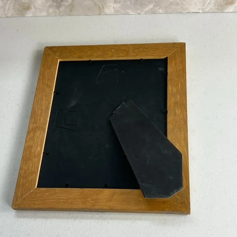 Wood Picture Frame 11 x 10 Distressed Vintage Wood Grain